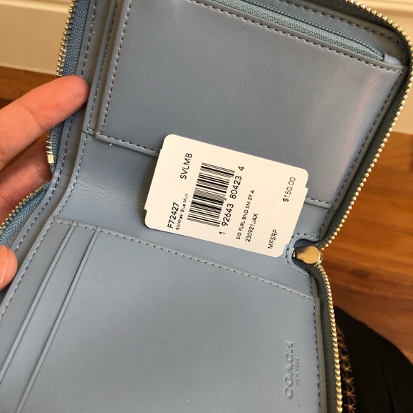 NWT Coach Signature Floral handbag&wallet - Picture 8 of 8